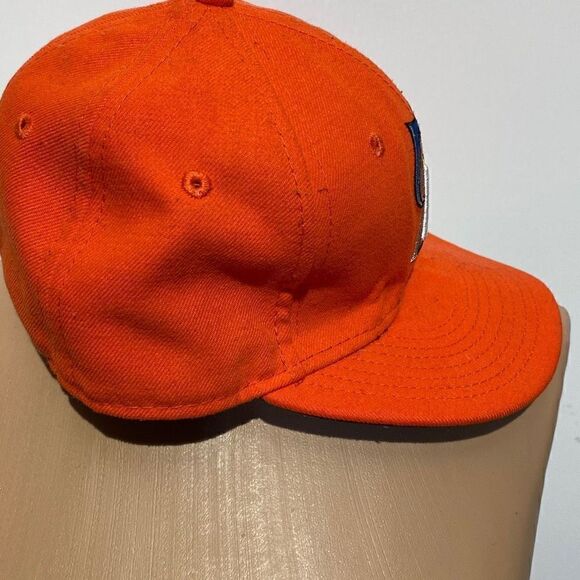 New Era Men's Miami Florida Marlins 5 Panel Orange Baseball Cap OS - Picture 2 of 10